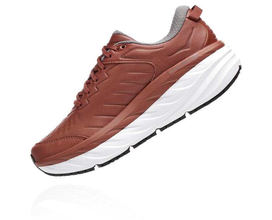 Chaussure Running Hoka One One Bondi Sr Homme - Marron - HQJ-932740